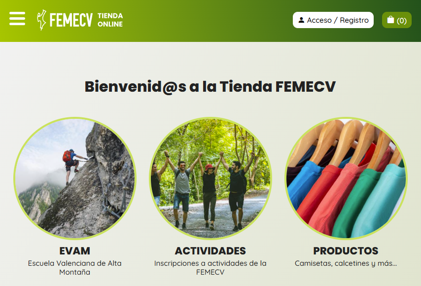 Tienda FEMECV